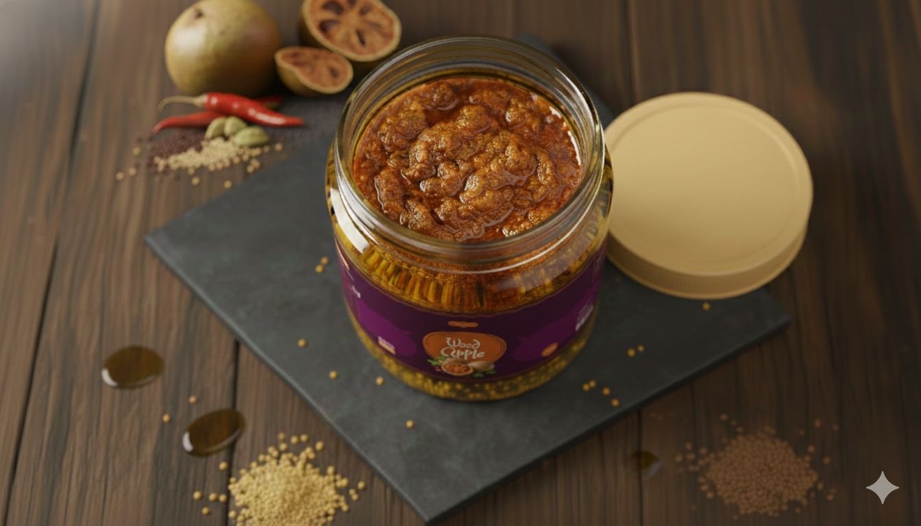 Wood Apple Pickle - Ehingti Premium Spices